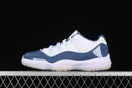 All categories Air Jordan Jordan series basketball shoes Air Jordan 11 Air Jordan 11 Low "Diffused Blue" AJ11 Joe 11 navy blue genuine carbon FV5104-104
